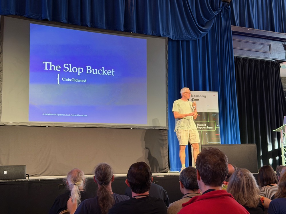 Chris Oldwood - "The Slop Bucket"