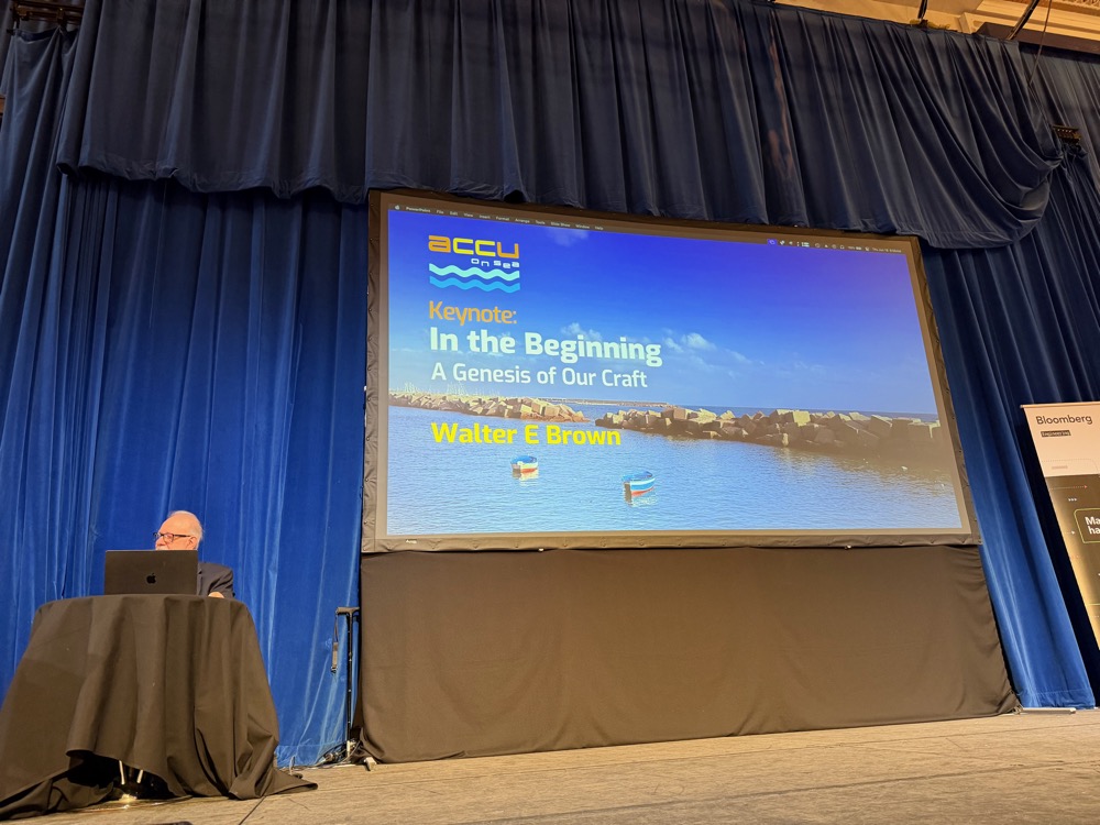 Walter E Brown's keynote: In the Beginning
