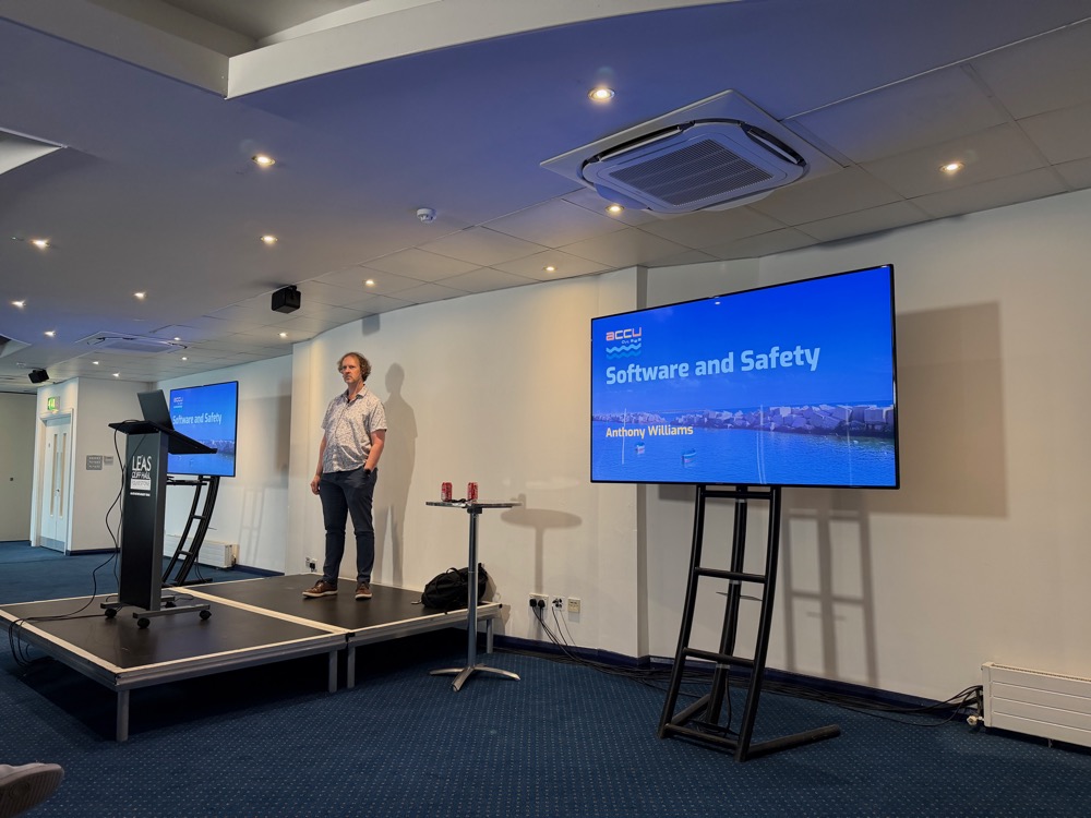 Anthony Williams on Software and Safety