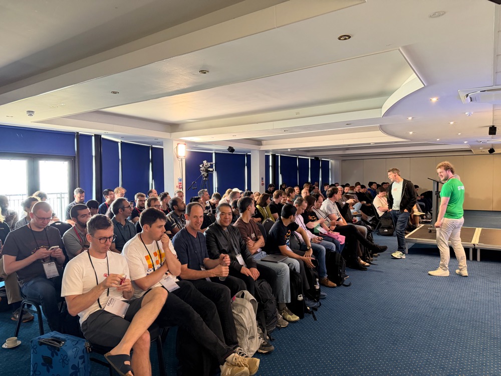 A breakout session in full swing