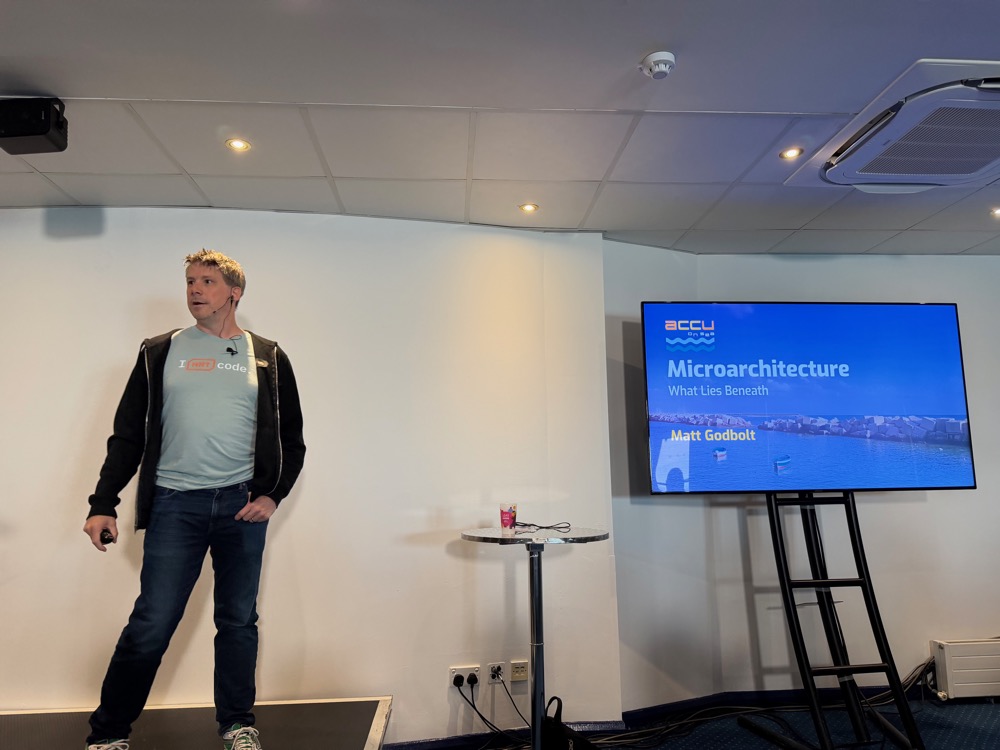 Matt Godbolt on Intel microarchitecture